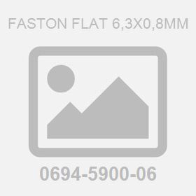 Faston Flat 6,3X0,8Mm